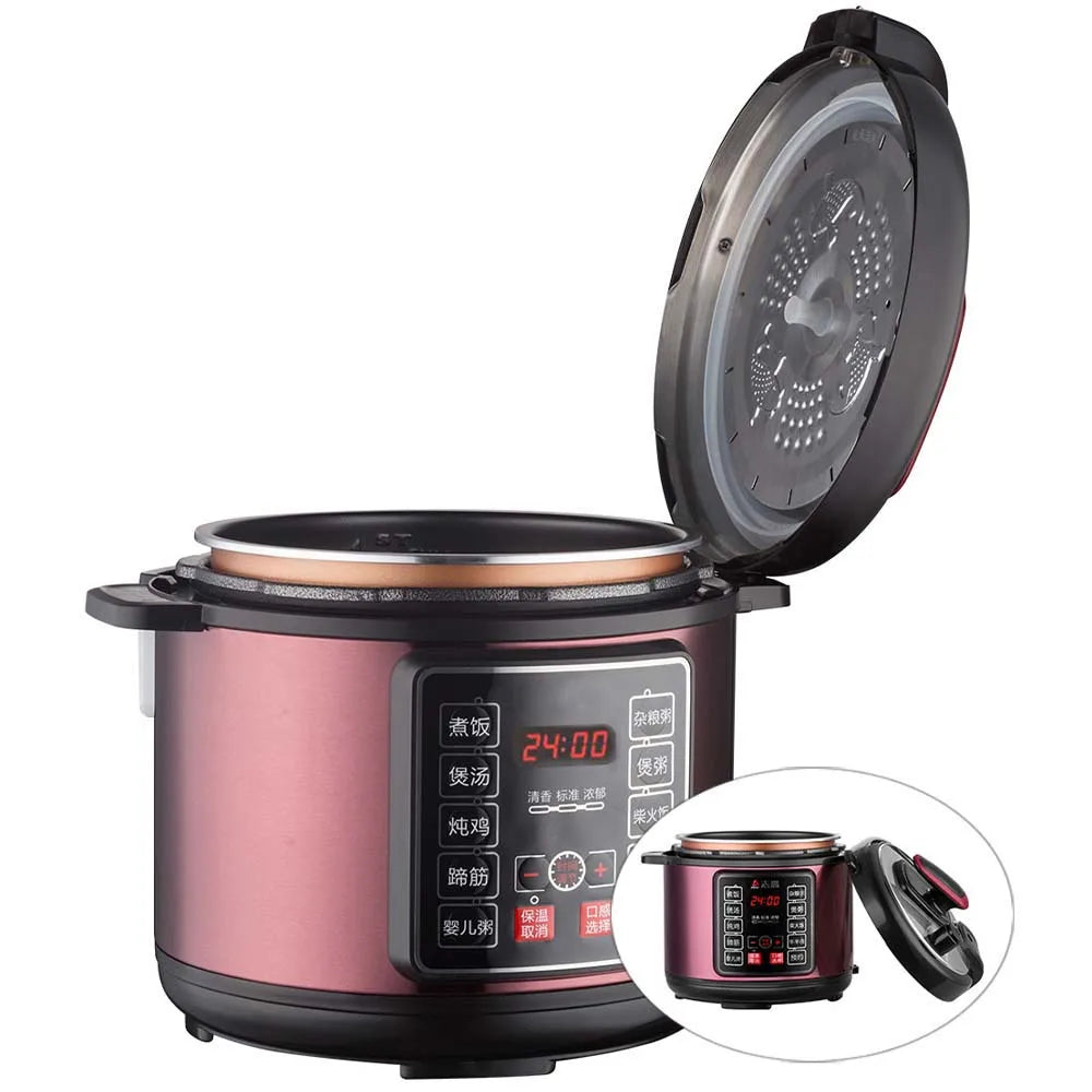 5L Rice Cooker Electric Pressure Cooker